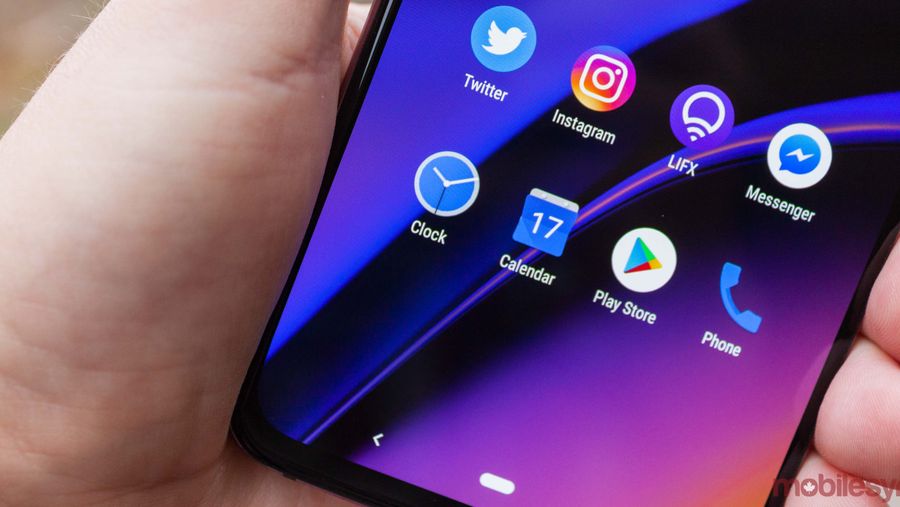 Google Clock app on OnePlus 6T