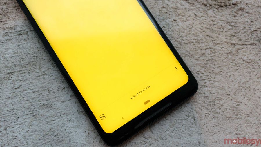 Google Keep Nav Bar