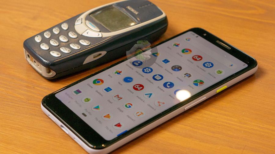 Pixel 3 Lite with Nokia 3310