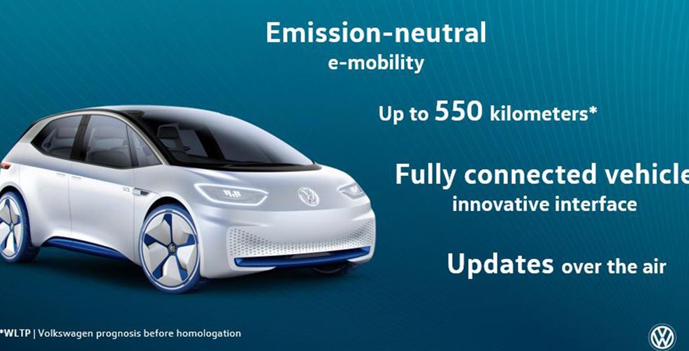 The next electric Volkswagen is on track to have a 550 km range