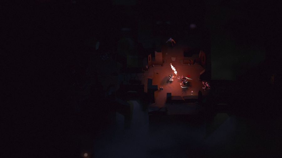 Below