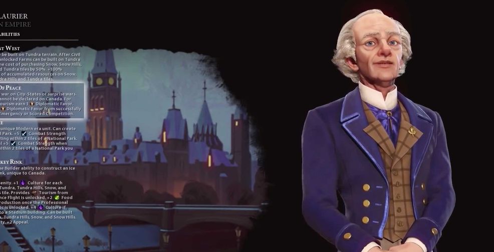 Canada comes to hit strategy game Sid Meier’s Civilization VI