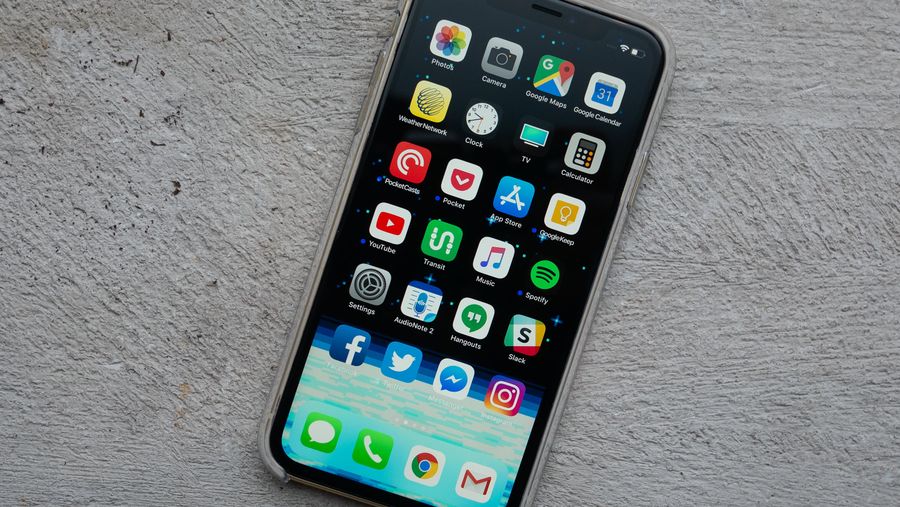 iPhone XR Clear Case front