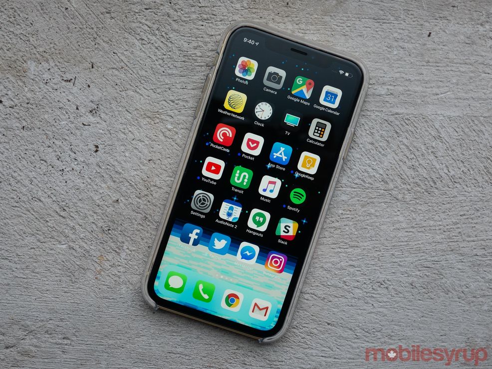 iPhone XR Clear Case front