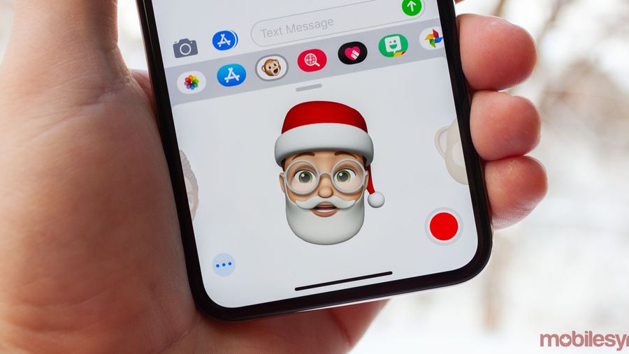 Memoji Santa Hat
