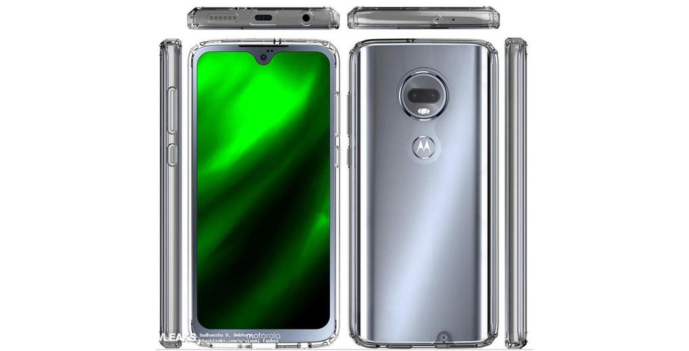 Moto G7 case leak confirms water-drop notch, headphone jack and more