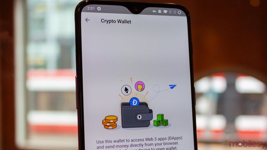 Opera for Android Crypto Wallet