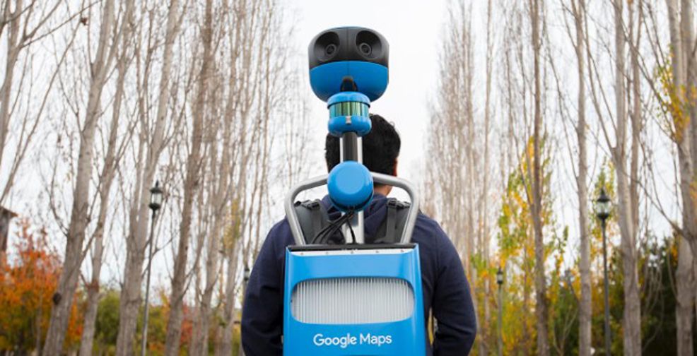 A look at the Google's new Street View Trekker