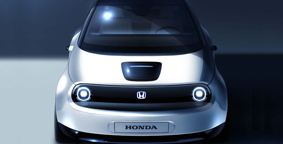 Honda teases new EV prototype car based on Urban EV concept