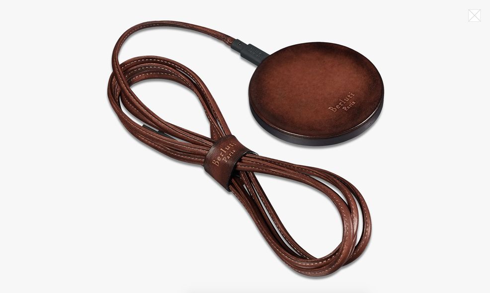 This leather wireless charger costs more than some live calves