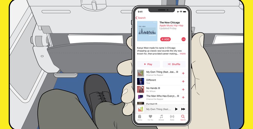 You can now listen to Apple Music without in-flight Wi-Fi on U.S. American Airlines flights