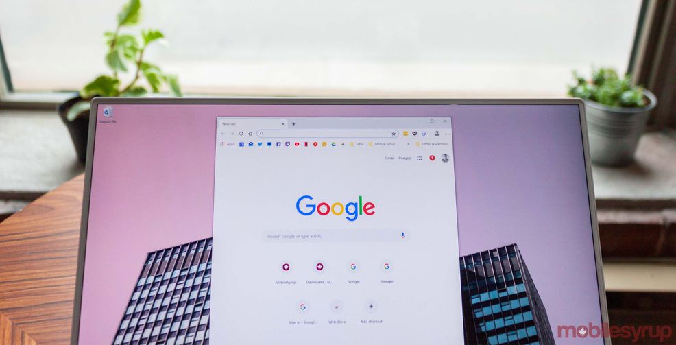 Chrome on Windows 10