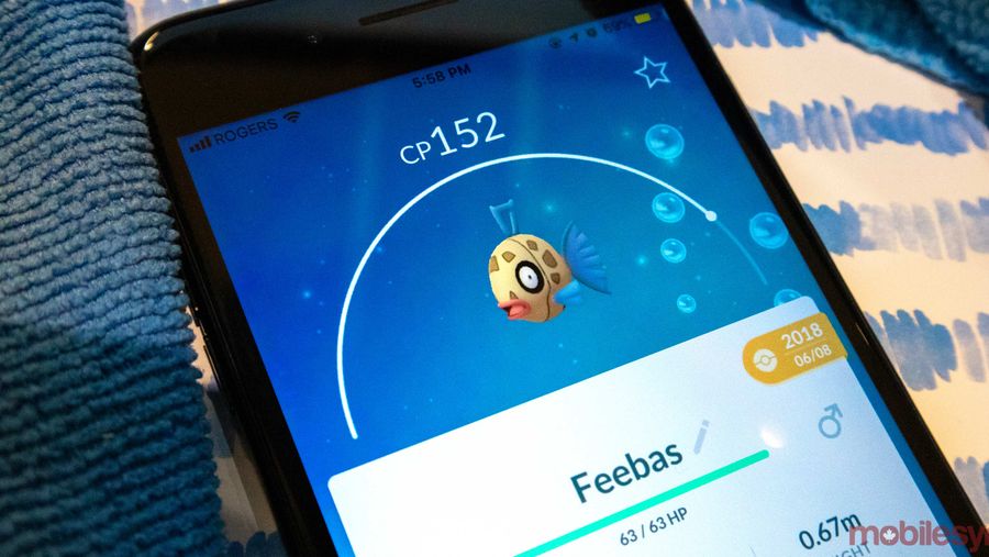 Pokémon Go Feebas