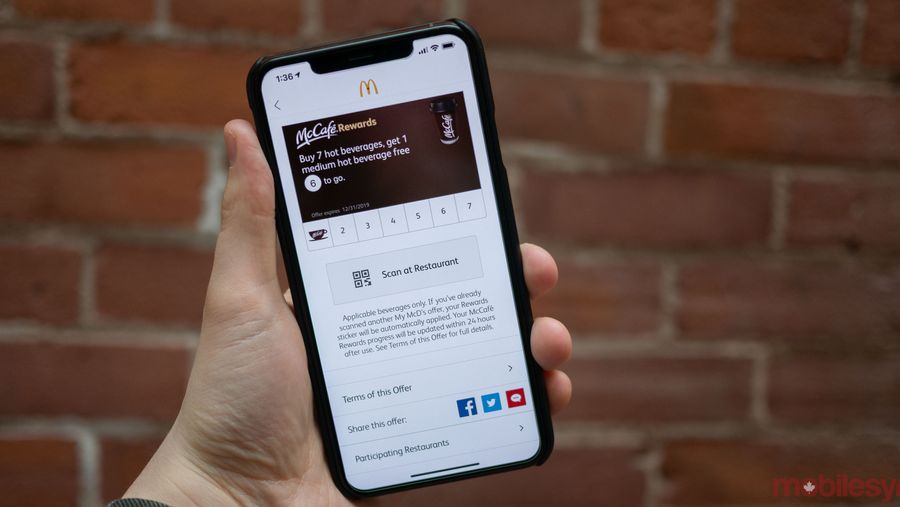 mcdonalds iOS app