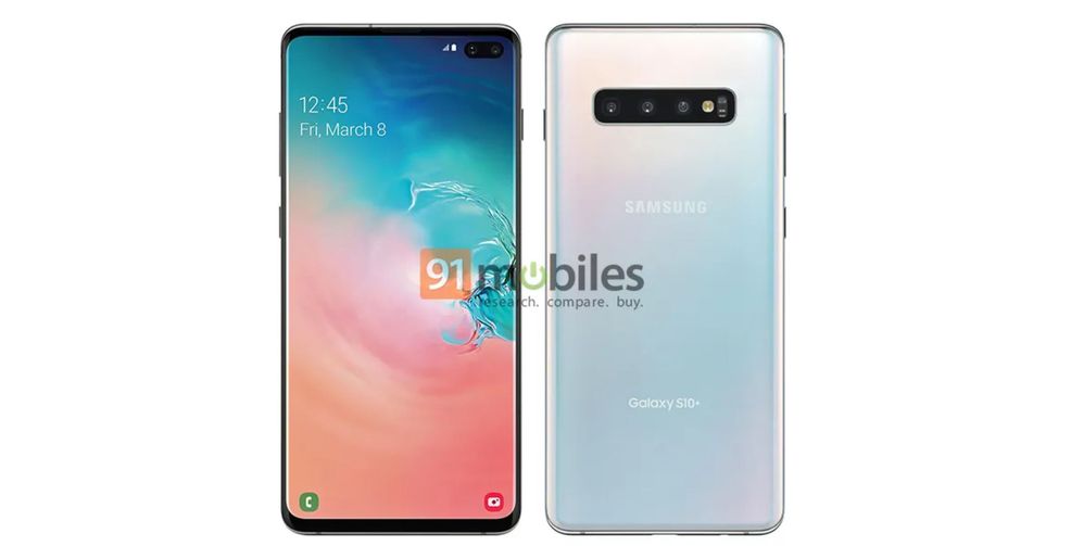 Official render of Samsung Galaxy S10+ suggests March 8th release date: report