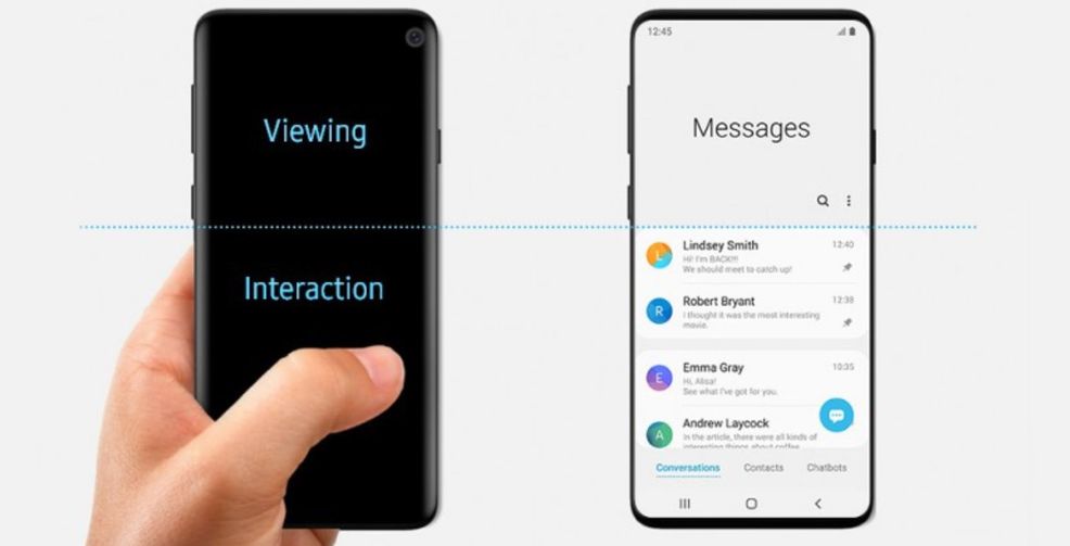 Samsung may have leaked images of the Galaxy S10