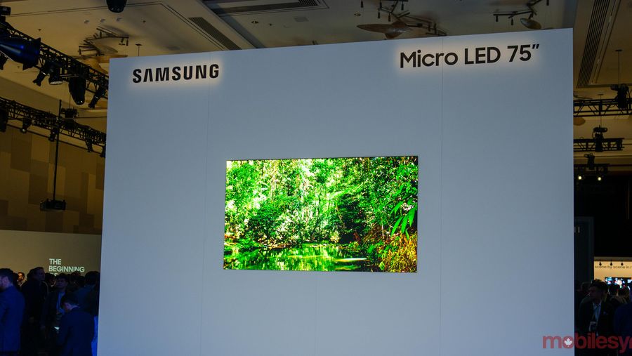 Samsung MicroLED 75-inch TV