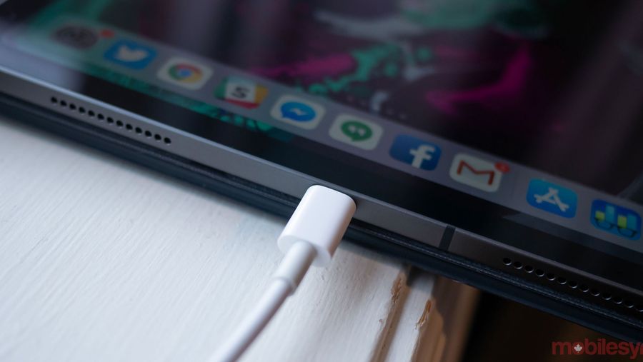 iPad Pro USB-C port