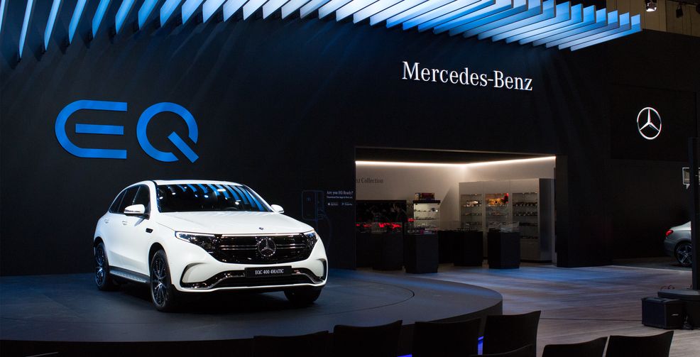 Mercedes-Benz reveals the EQC SUV, its first electric vehicle