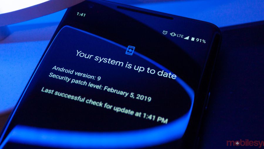 Android update menu dark mode