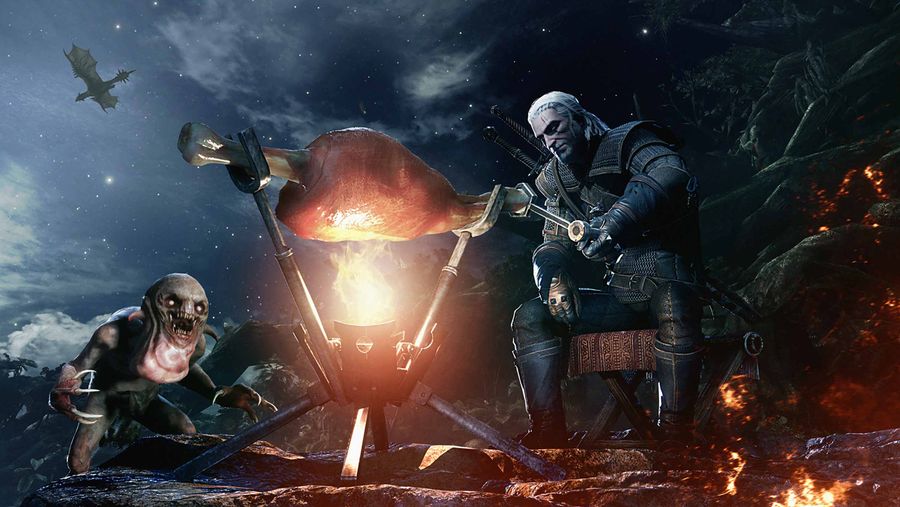 Monster Hunter World Geralt