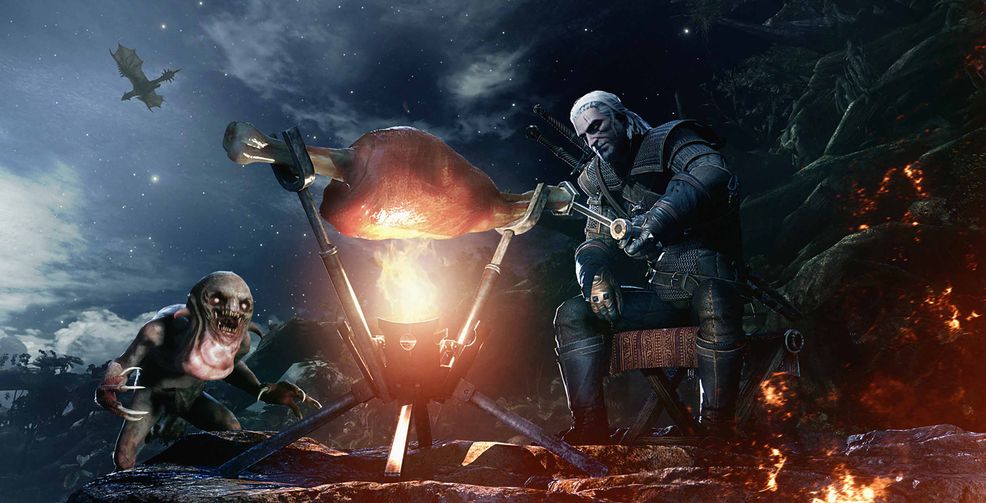 Monster Hunter World Geralt