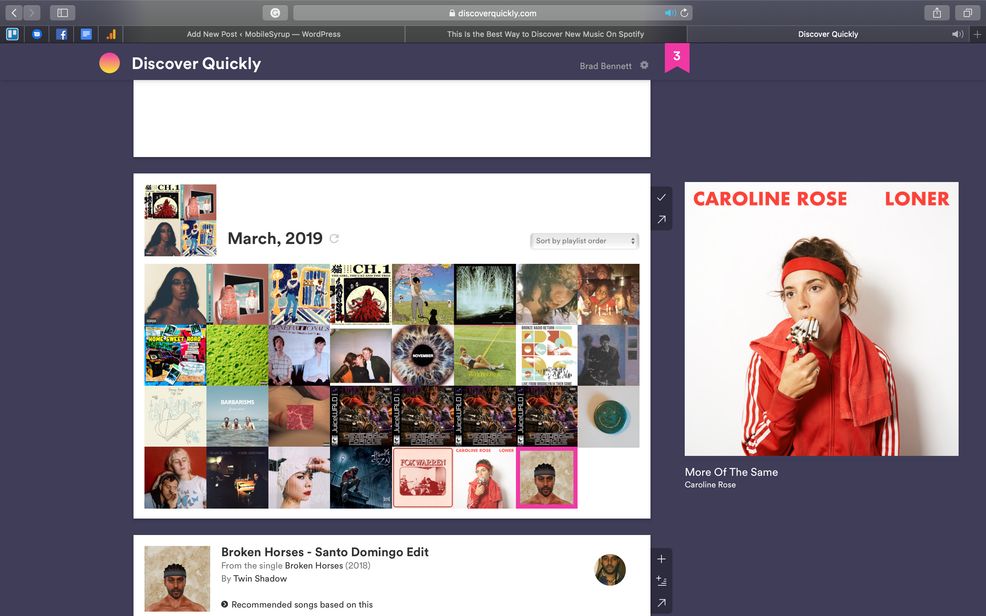 Independent Spotify project makes discovering new music super easy