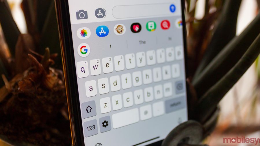 Gboard on iOS