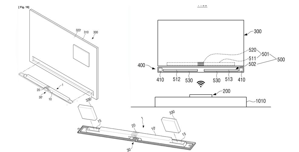 Samsung patent suggests the company is making a wireless TV