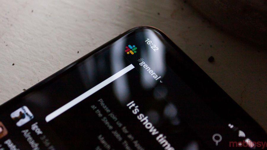 Slack dark mode