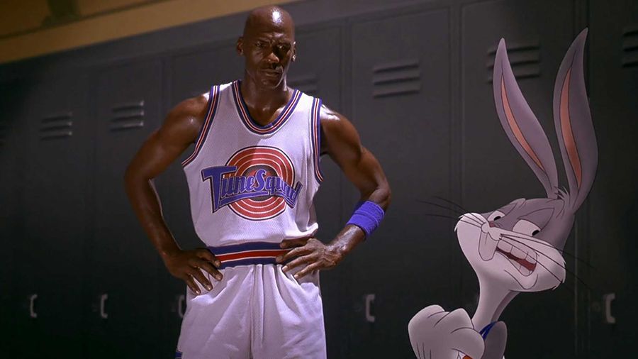 Space Jam Michael Jordan and Bugs Bunny