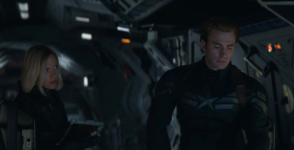 Avengers: Endgame Captain America and Black Widow