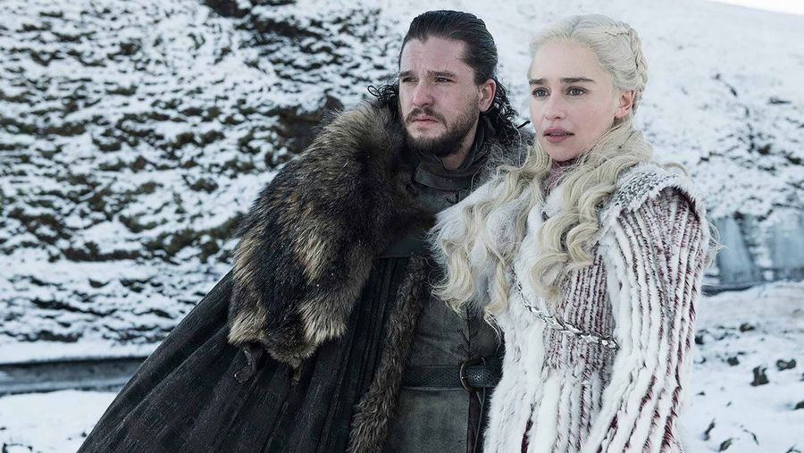 Game of Thrones Jon Snow and Daenerys Targaryen