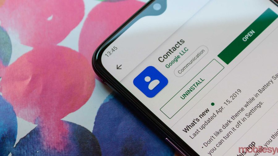 Google Contacts rounded square icon