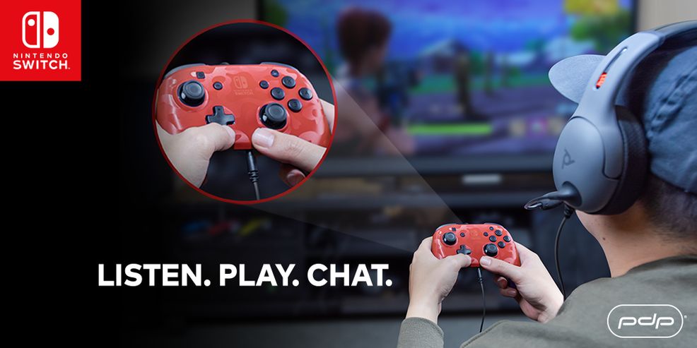 PDP announces Faceoff Deluxe+ Audio Wired Controller for Nintendo Switch