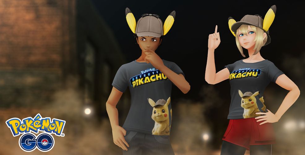 Pokémon Go celebrates Detective Pikachu with Avatar gear, double XP and more