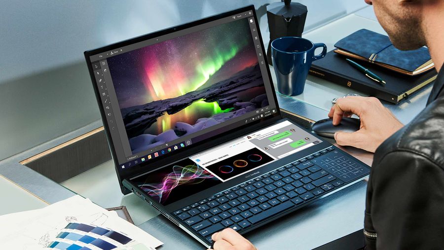 The Asus ZenBook Pro Duo