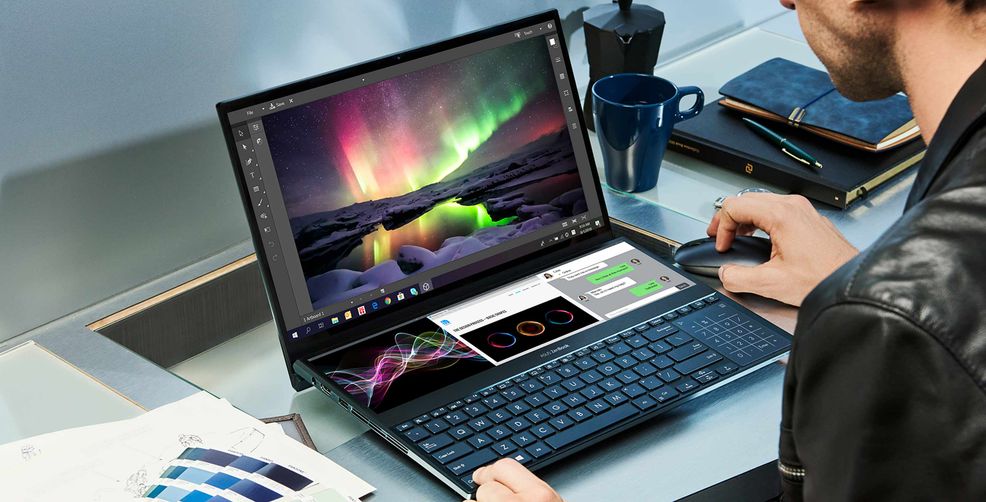 The Asus ZenBook Pro Duo