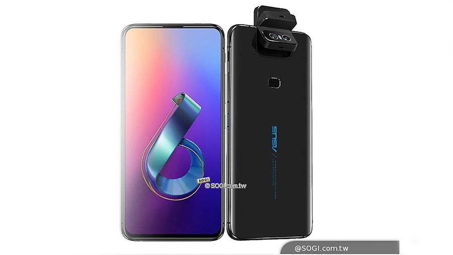 Asus Zenfone 6 back and front