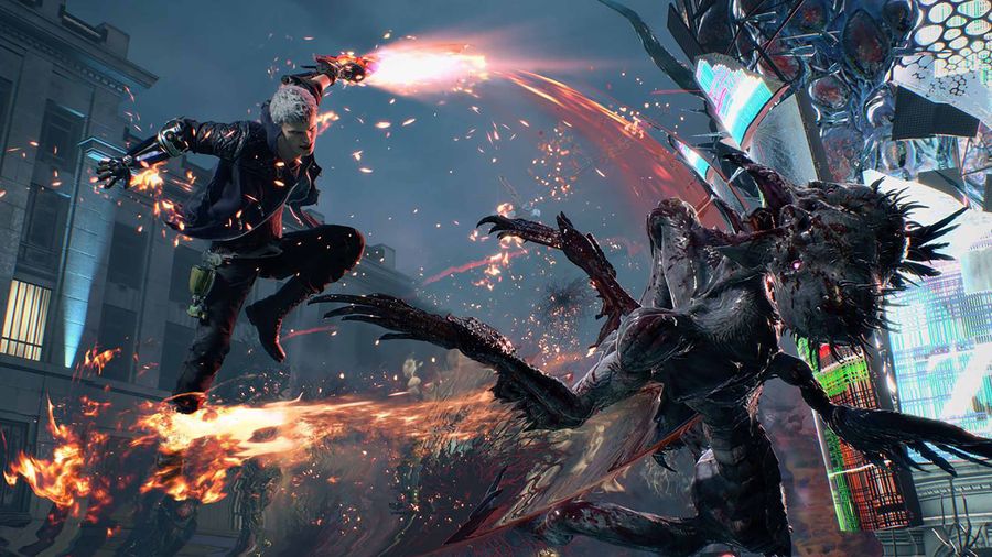 Devil May Cry 5 combat