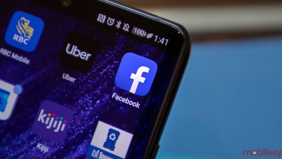 Facebook app on Android