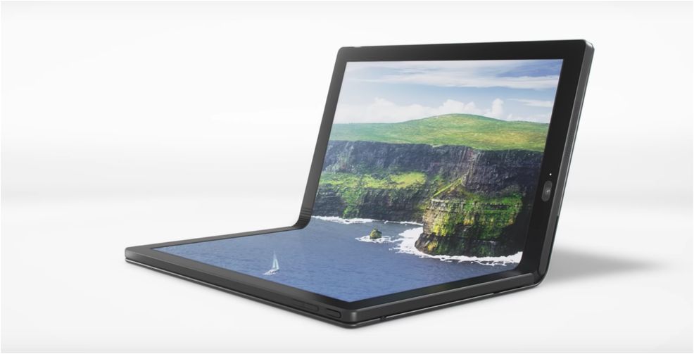 Lenovo reveals the world’s first foldable PC