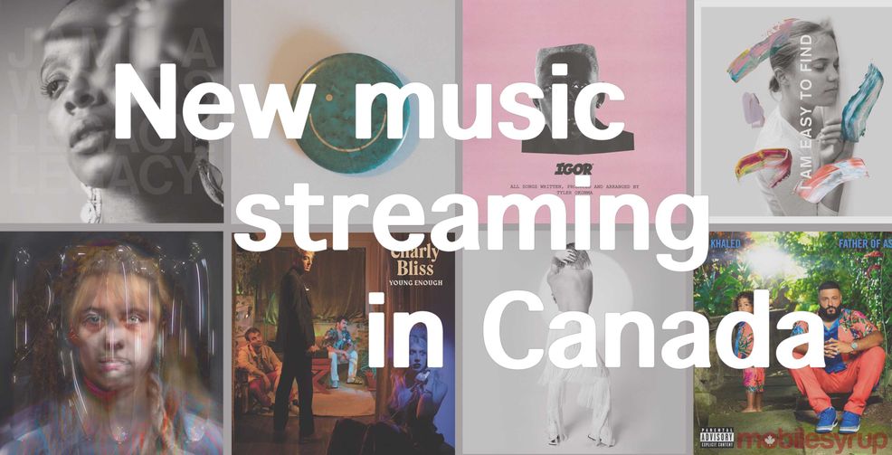 New music streaming in Canada this week on Apple Music, Spotify, YouTube Music and Tidal