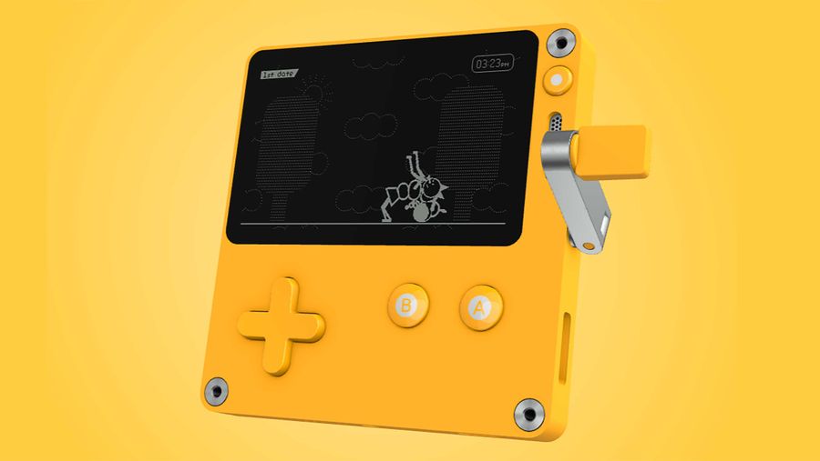 Playdate gaming handheld