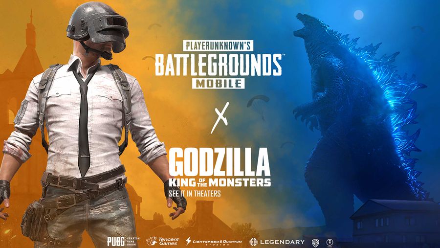 PUBG Mobile Godzilla crossover