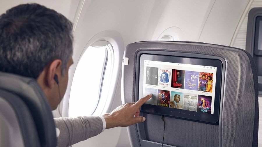 Air Canada in-flight entertainment