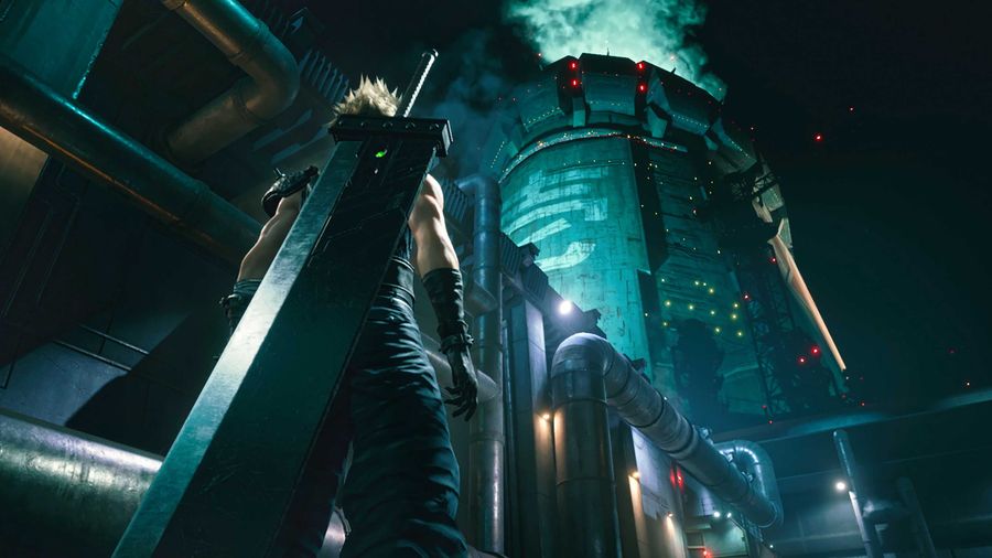 Final Fantasy VII Remake Shinra building
