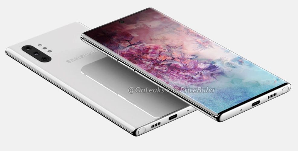 Note 10 Pro leaked render