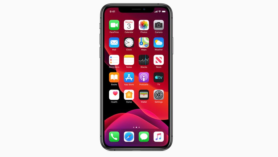iOS 13 dark mode