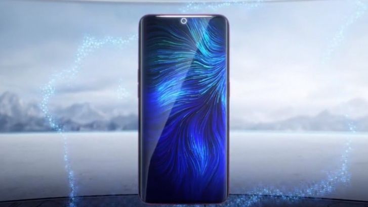Oppo under display smartphone camera